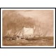 Shipping Scene with Fishermen 1815 20, A New Print Of a J. M. W Turner Painting