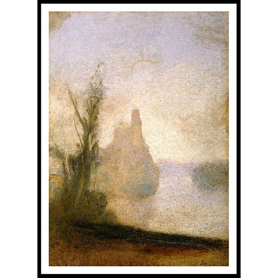 Sketch for 'The Banks of the Loire' 1828 29, A New Print Of a J. M. W Turner Painting