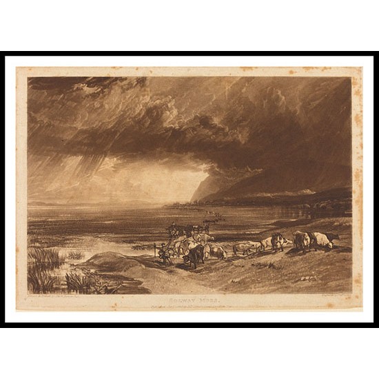 Solway Moss 1816, A New Print Of a J. M. W Turner Painting