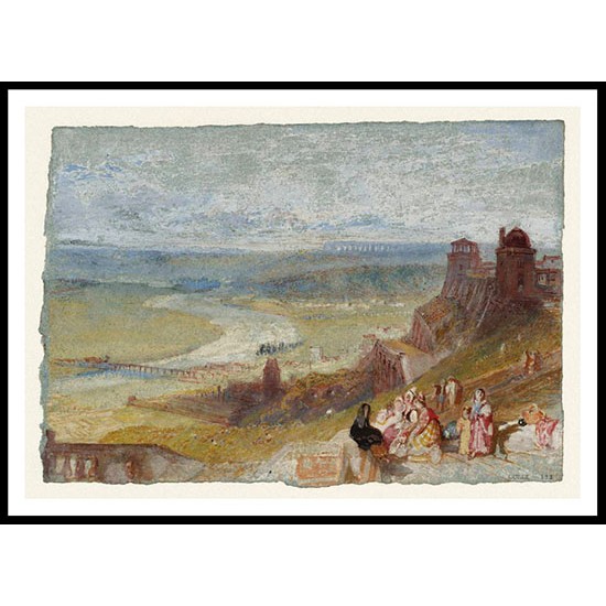 St Germain en Laye 1833, A New Print Of a J. M. W Turner Painting