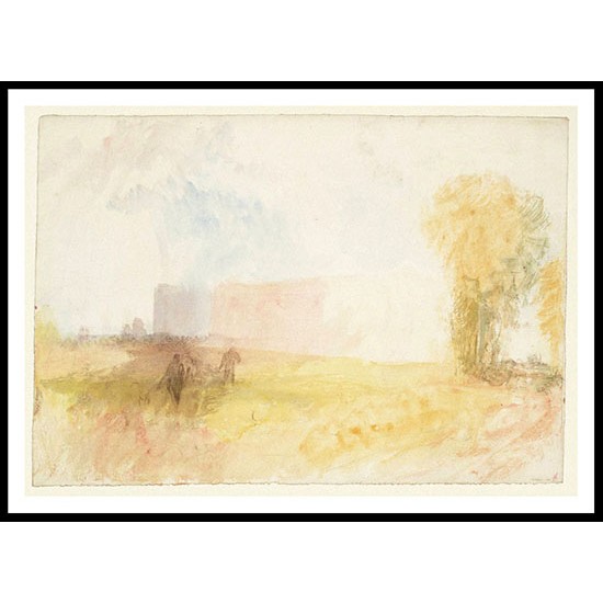 St John's and Trinity Colleges Oxford 1837 40, A New Print Of a J. M. W Turner Painting