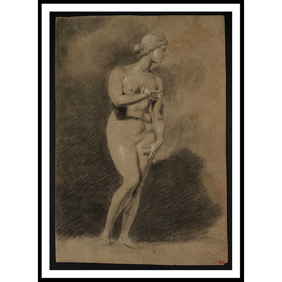 Study of the Venus de' Medici 1792, A New Print Of a J. M. W Turner Painting