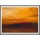 Sunset 1830 35, A New Print Of a J. M. W Turner Painting