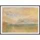 Sunset Lake of Lucerne 1841, A New Print Of a J. M. W Turner Painting