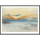 Sunset over Water, A New Print Of a J. M. W Turner Painting