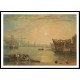 Teignmouth Devonshire 1813, A New Print Of a J. M. W Turner Painting