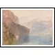 Tell's Chapel Lake Lucerne 1841, A New Print Of a J. M. W Turner Painting