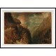 The Battle of Fort Rock Val d'Aouste Piedmont 1796, A New Print Of a J. M. W Turner Painting