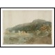 The Bend of a River under High Cliffs 1798 99, A New Print Of a J. M. W Turner Painting