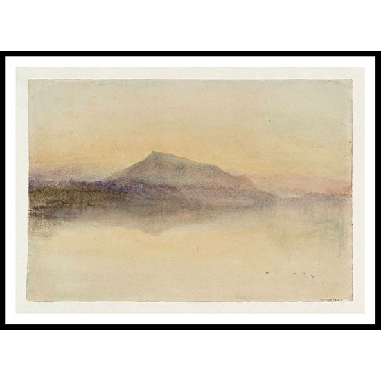 The Blue Rigi 1841 42, A New Print Of a J. M. W Turner Painting