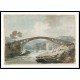 The Bridge at Pontypridd 1798, A New Print Of a J. M. W Turner Painting