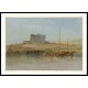 The Chateau de la Madeleine Varades 1826 28, A New Print Of a J. M. W Turner Painting