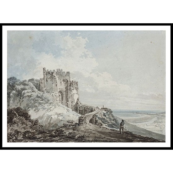 The Constable's Tower Dover Castle, A New Print Of a J. M. W Turner Painting