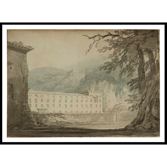 The Convent of Vallombrosa 1797, A New Print Of a J. M. W Turner Painting