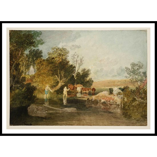 The Ford 1805, A New Print Of a J. M. W Turner Painting