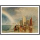 The Medway 1824, A New Print Of a J. M. W Turner Painting