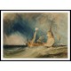 The Mouth of the River Humber 1824 25, A New Print Of a J. M. W Turner Painting