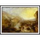 The Opening of the Wallhalla 1842, A New Print Of a J. M. W Turner Painting