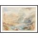 The Pass of St Gotthard near Faido 1842 43, A New Print Of a J. M. W Turner Painting