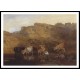 The Quiet Ruin Cattle in Water A Sketch Evening 1809, A New Print Of a J. M. W Turner Painting