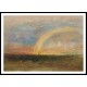 The Rainbow 1835, A New Print Of a J. M. W Turner Painting