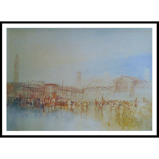 The River Esclavons 1840, A New Print Of a J. M. W Turner Painting