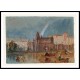 The Ruined Abbey of Marmoutier near Tours 1826 28, A New Print Of a J. M. W Turner Painting