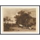 The Straw Yard 1808, A New Print Of a J. M. W Turner Painting