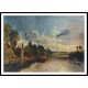 The Thames near Walton Bridges 1805, A New Print Of a J. M. W Turner Painting