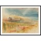 The Town and Chateau of Eu 1845, A New Print Of a J. M. W Turner Painting