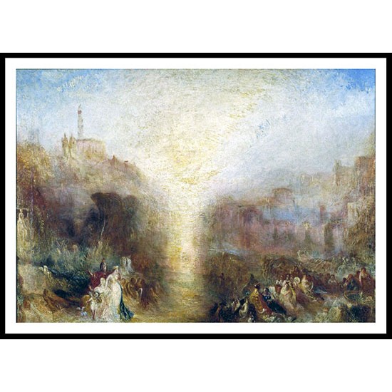 The Visit to the Tomb 1850, A New Print Of a J. M. W Turner Painting