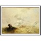 The Whale Ship 1845, A New Print Of a J. M. W Turner Painting