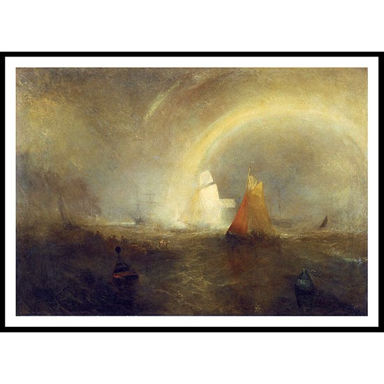 The Wreck Buoy 1849, A New Print Of a J. M. W Turner Painting