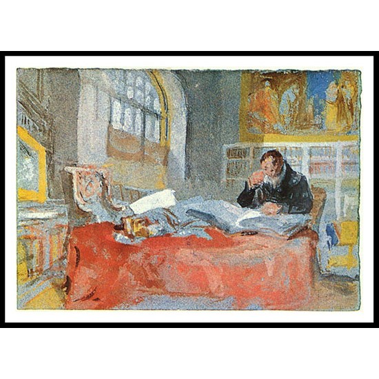 Turner in his Atelier, A New Print Of a J. M. W Turner Painting