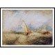 Van Tromp Going About to Please His Masters 1844, A New Print Of a J. M. W Turner Painting