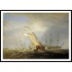 Van Tromp Returning after the Battle off the Dogger Bank 1833, A New Print Of a J. M. W Turner Painting