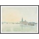 Venice San Giorgio Maggiore Early Morning 1819, A New Print Of a J. M. W Turner Painting