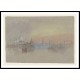 Venice The Dogana and the Salute with the Entrance to the Grand Canal at Twilight 1840, A New Print Of a J. M. W Turner Painting