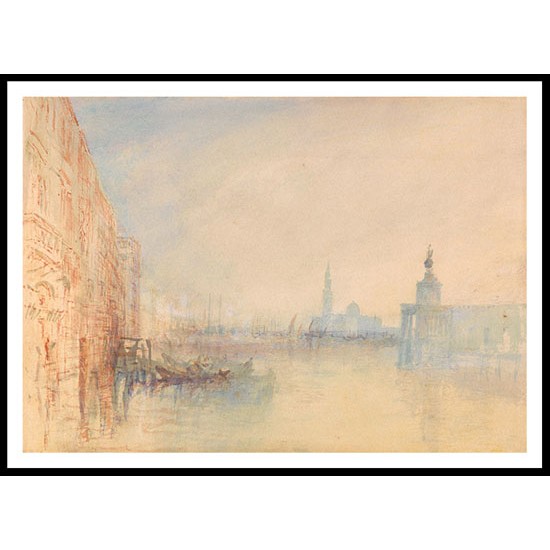 Venice The Mouth of the Grand Canal 1840, A New Print Of a J. M. W Turner Painting