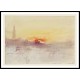 Venice at Sunrise from the Hotel Europa with the Campanile of San Marco 1840, A New Print Of a J. M. W Turner Painting