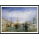 Venice from the Porch of Madonna della Salute 1835, A New Print Of a J. M. W Turner Painting