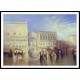 Venice the Bridge of Sighs, A New Print Of a J. M. W Turner Painting