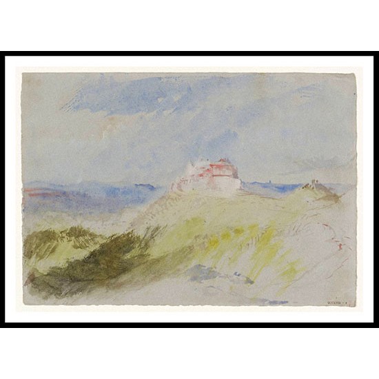 Veste Coburg from the East 1840, A New Print Of a J. M. W Turner Painting