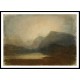 View across Lake Llanberis towards Snowdon 1799 1800, A New Print Of a J. M. W Turner Painting