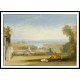 View from the Terrace of a Villa at Niton Isle of Wight from Sketches by a Lady 1826, A New Print Of a J. M. W Turner Painting