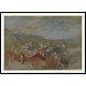 View of Bregenz 1840, A New Print Of a J. M. W Turner Painting