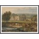 View of Hampton Court Herefordshire from the Southeast 1806, A New Print Of a J. M. W Turner Painting