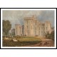 View of Hampton Court Hertefordshire from the Northwest 1806, A New Print Of a J. M. W Turner Painting