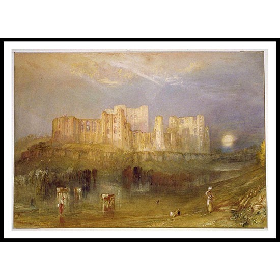 View of Kenilworth Castle 1830, A New Print Of a J. M. W Turner Painting