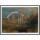 View of the Forum Rome with a Rainbow 1819, A New Print Of a J. M. W Turner Painting